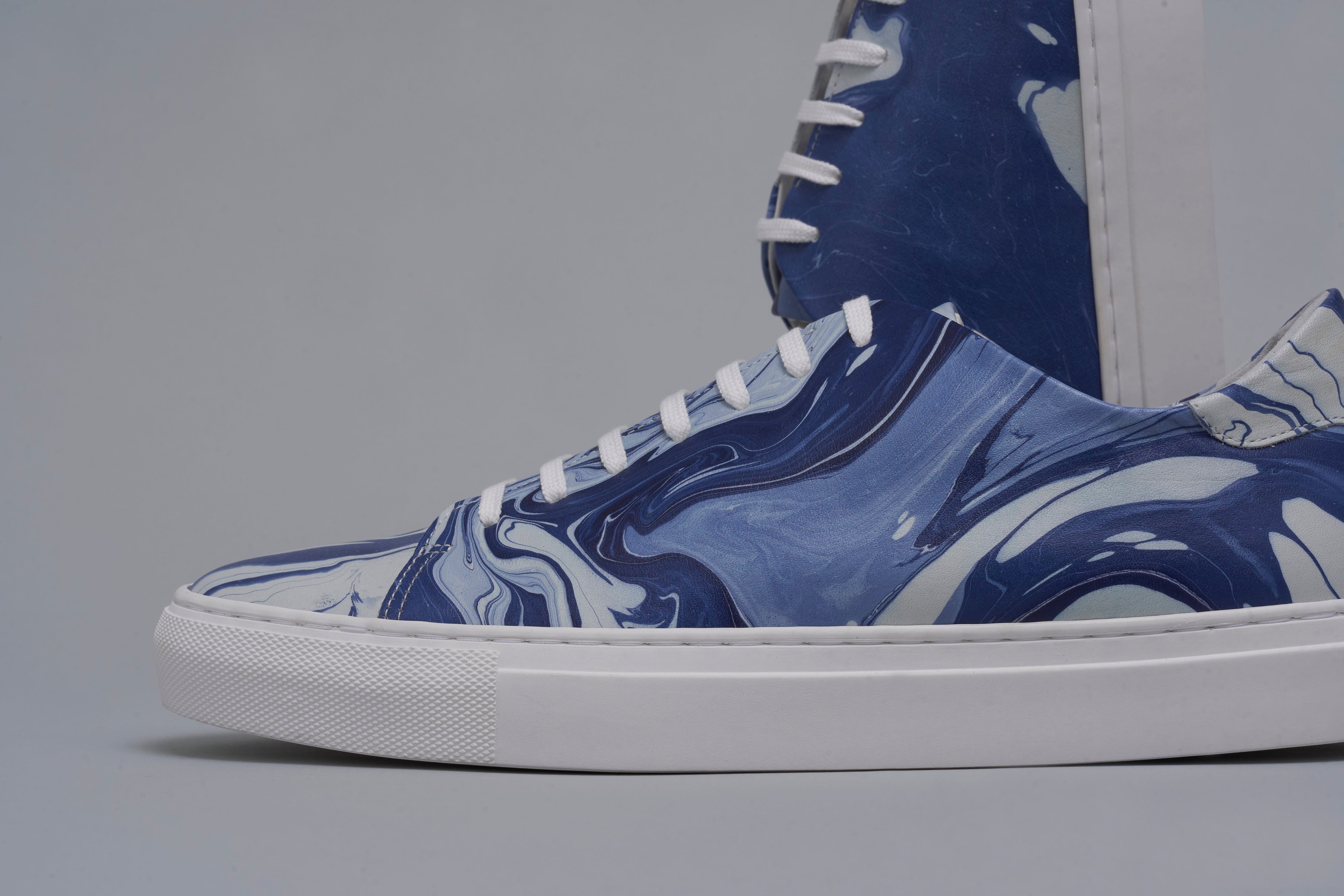 KYOTO LEATHER Collection Men BR5001 Blue