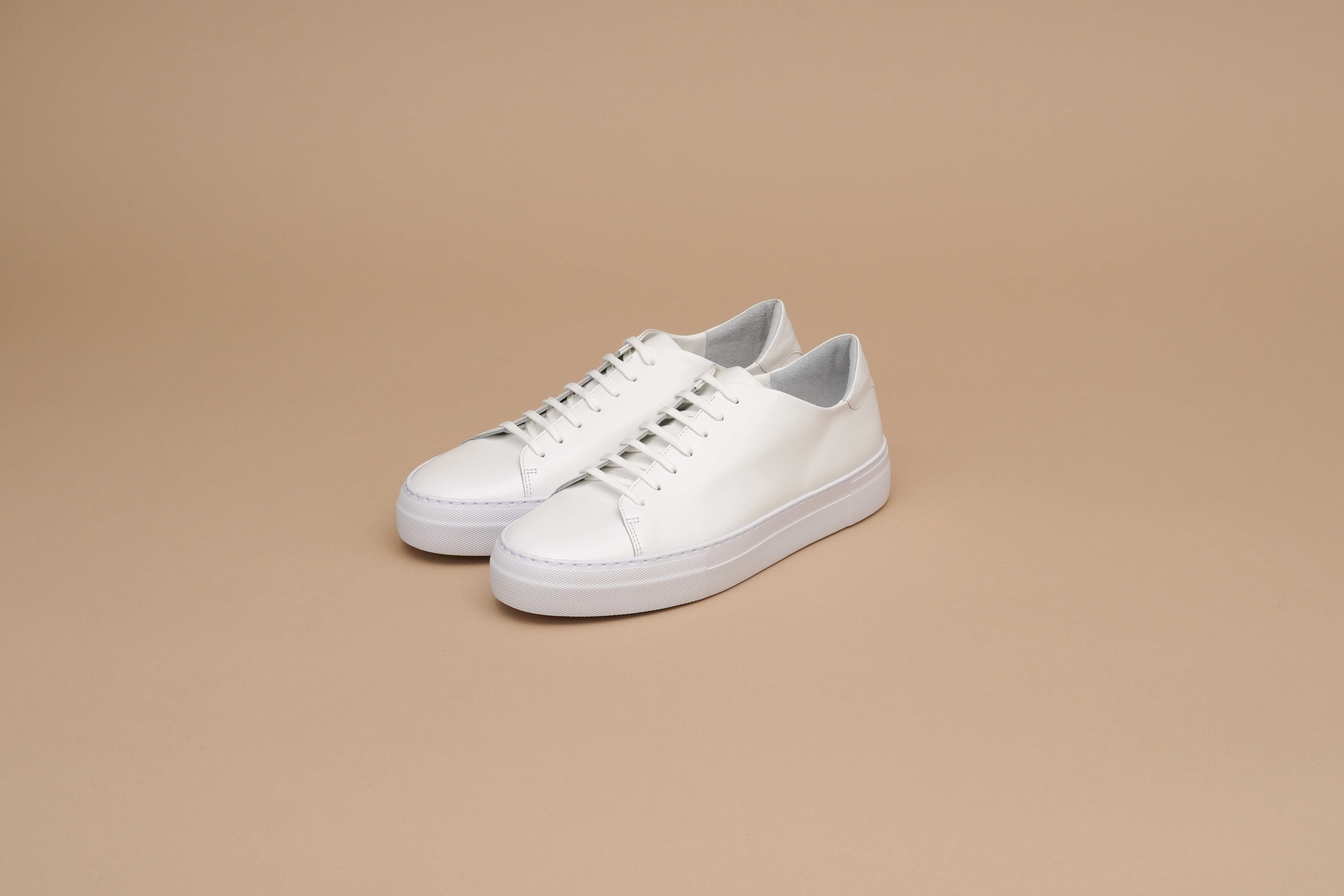 Leather sneakers Men BR7001EVA White