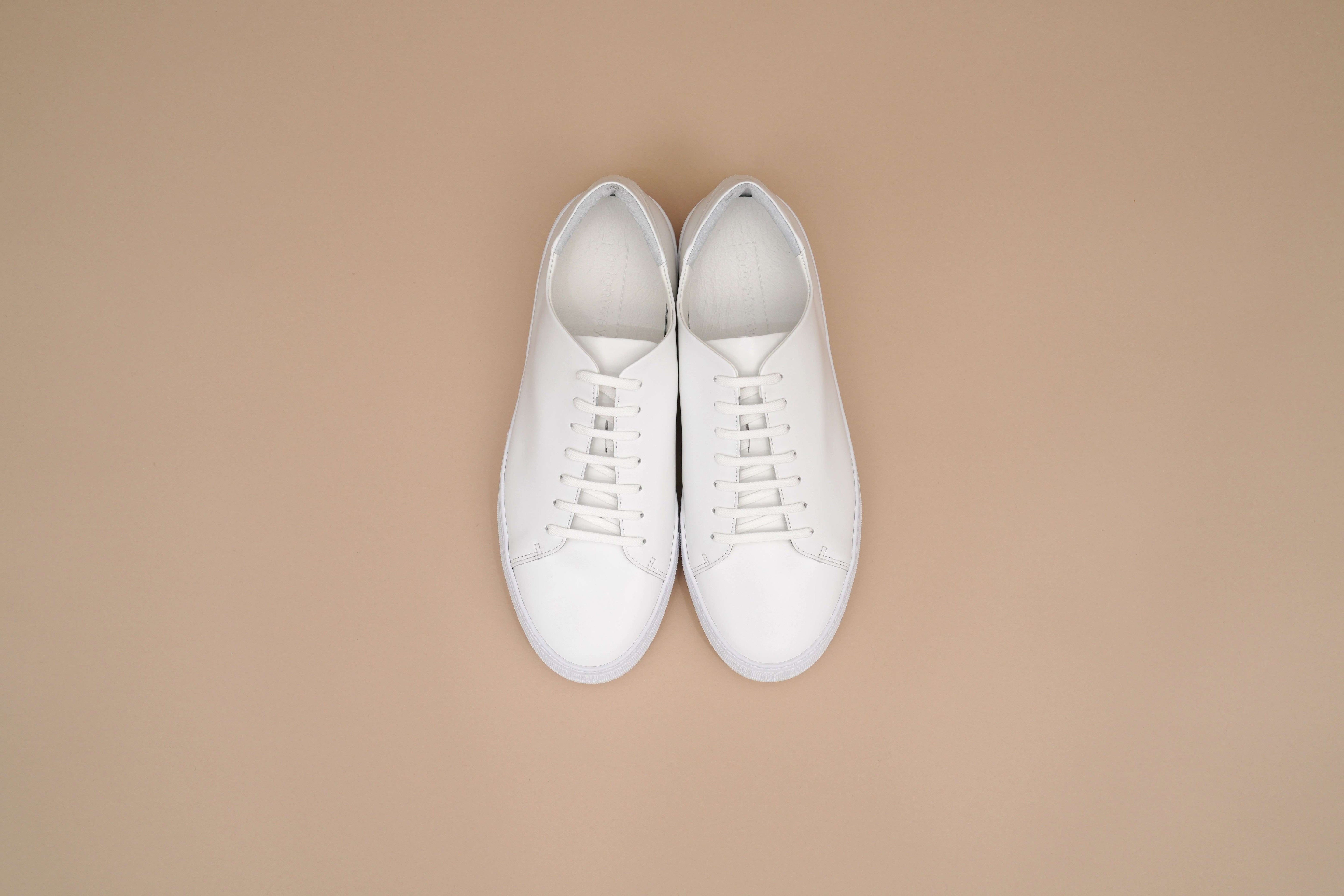 Leather sneakers Men BR7001EVA White