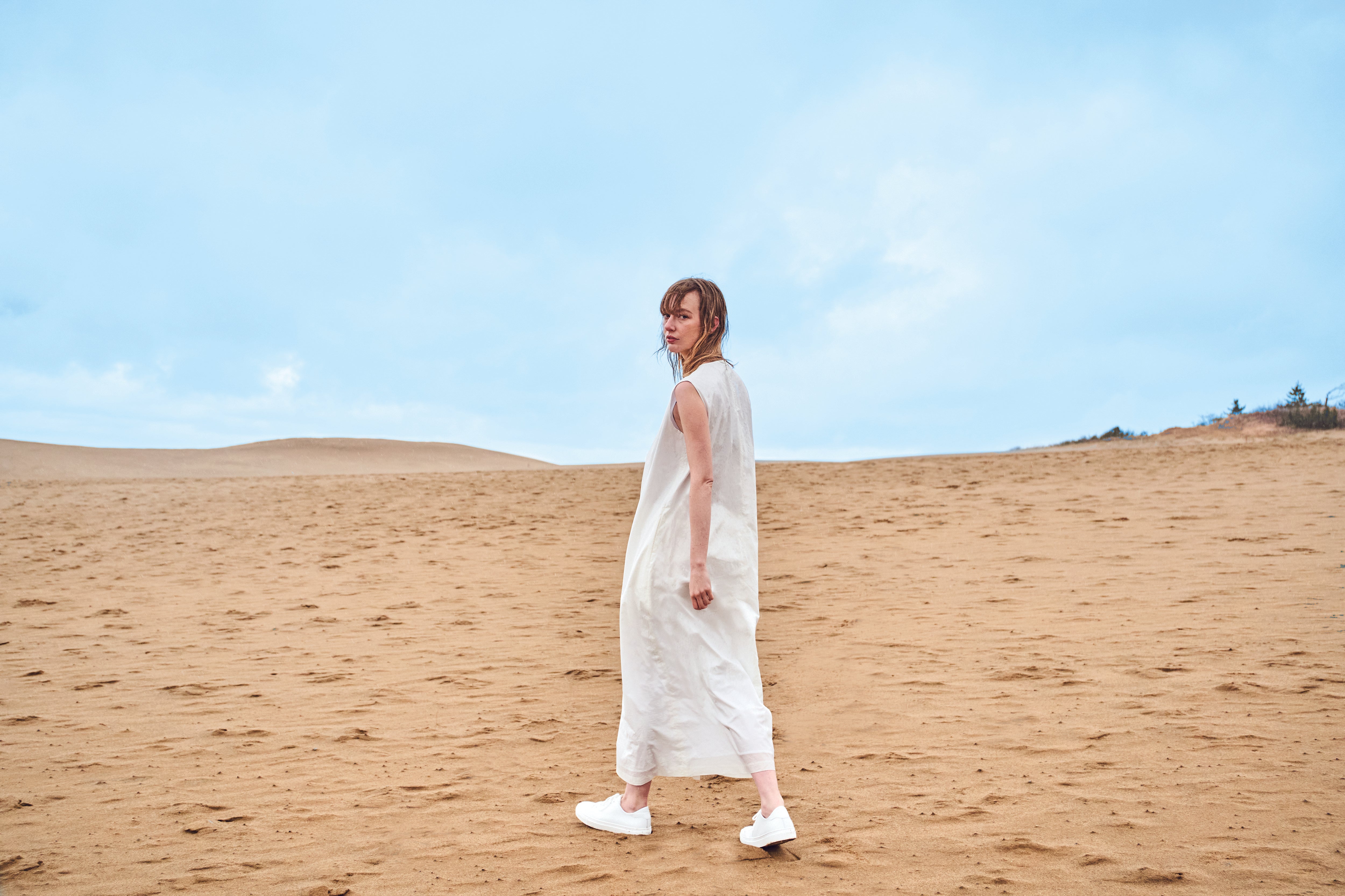 Leather sneaker Women BR5002 White