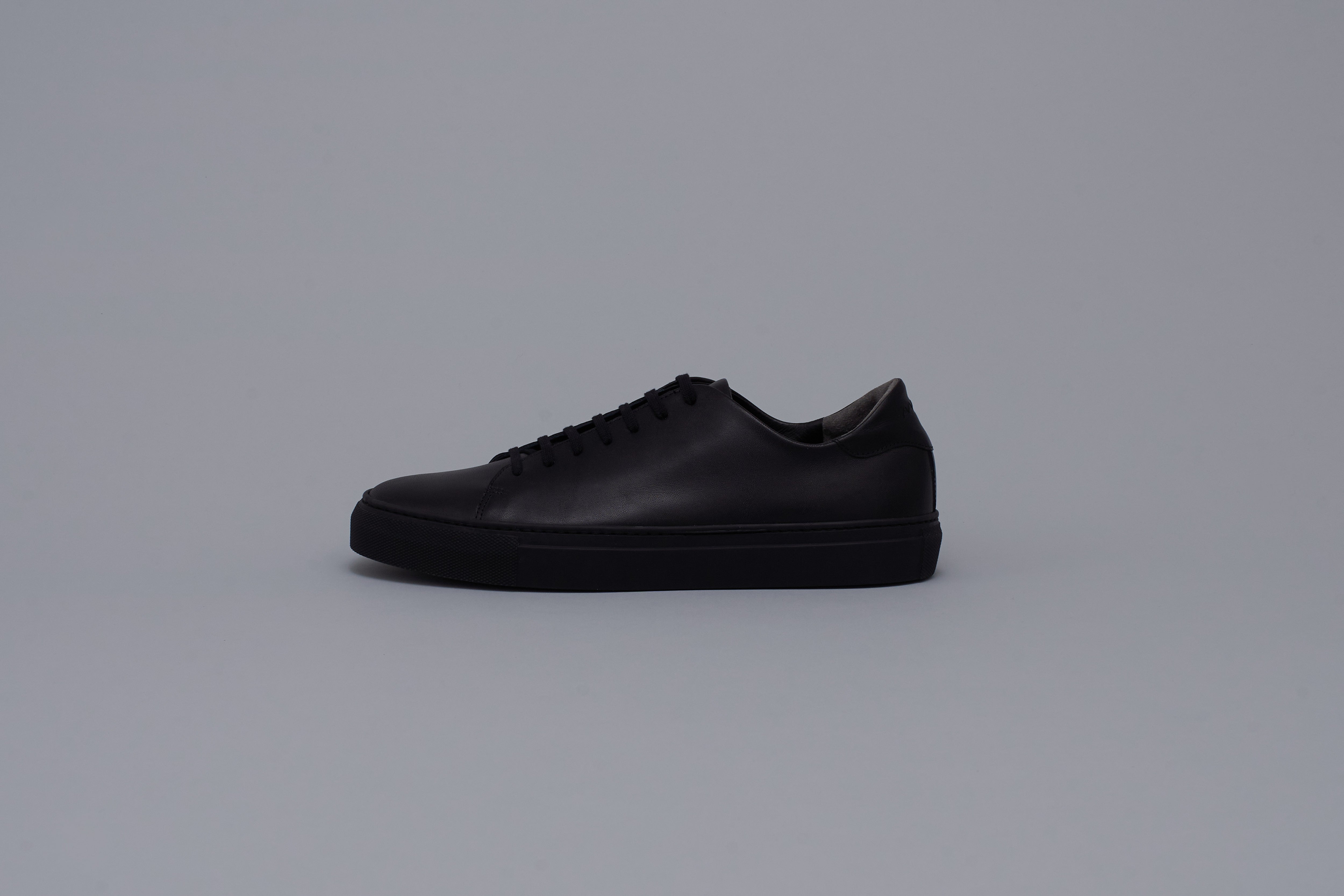 Leather sneaker Women BR5002 Allblack