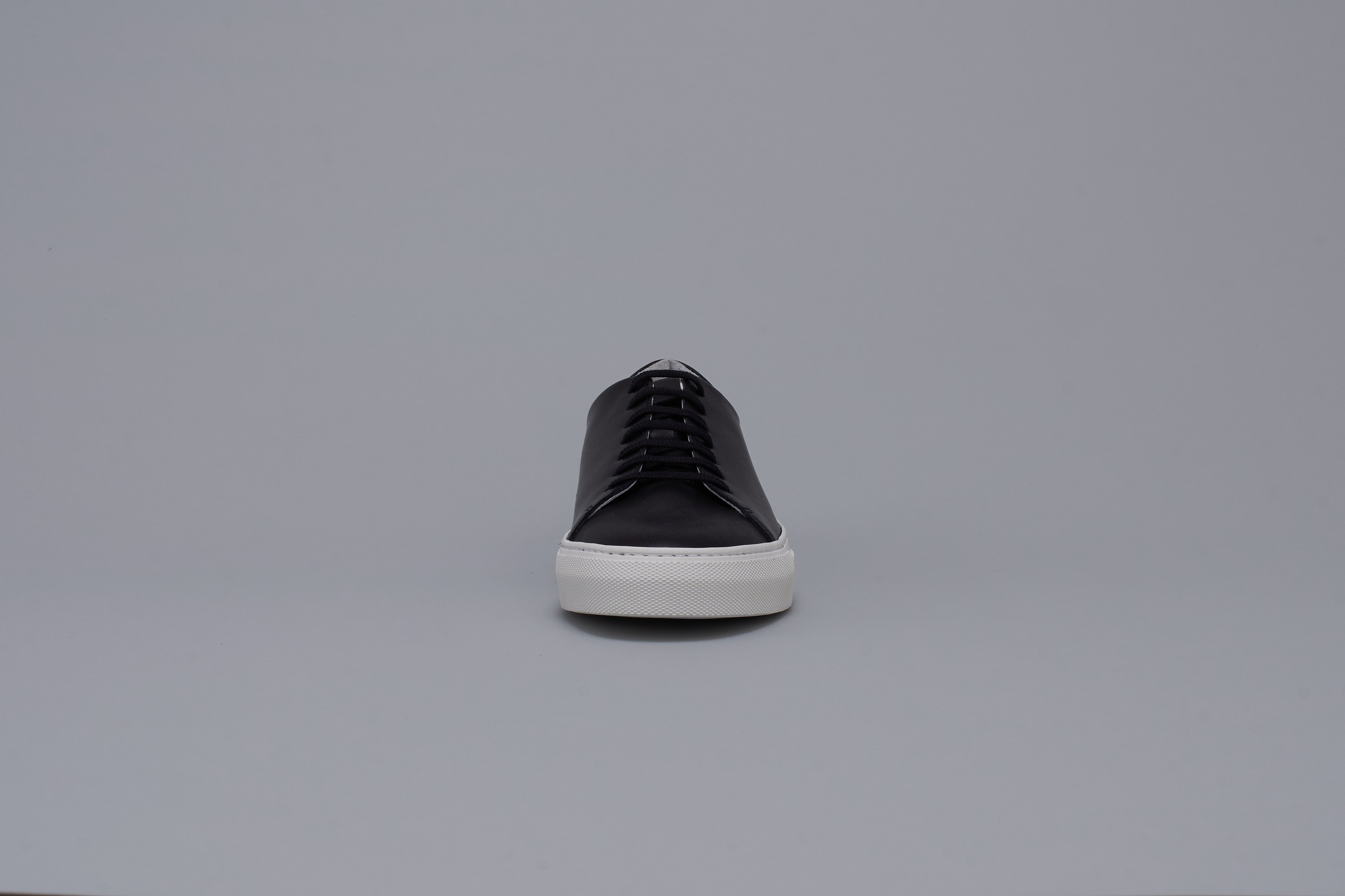 Leather sneaker Women BR5002 Black/White