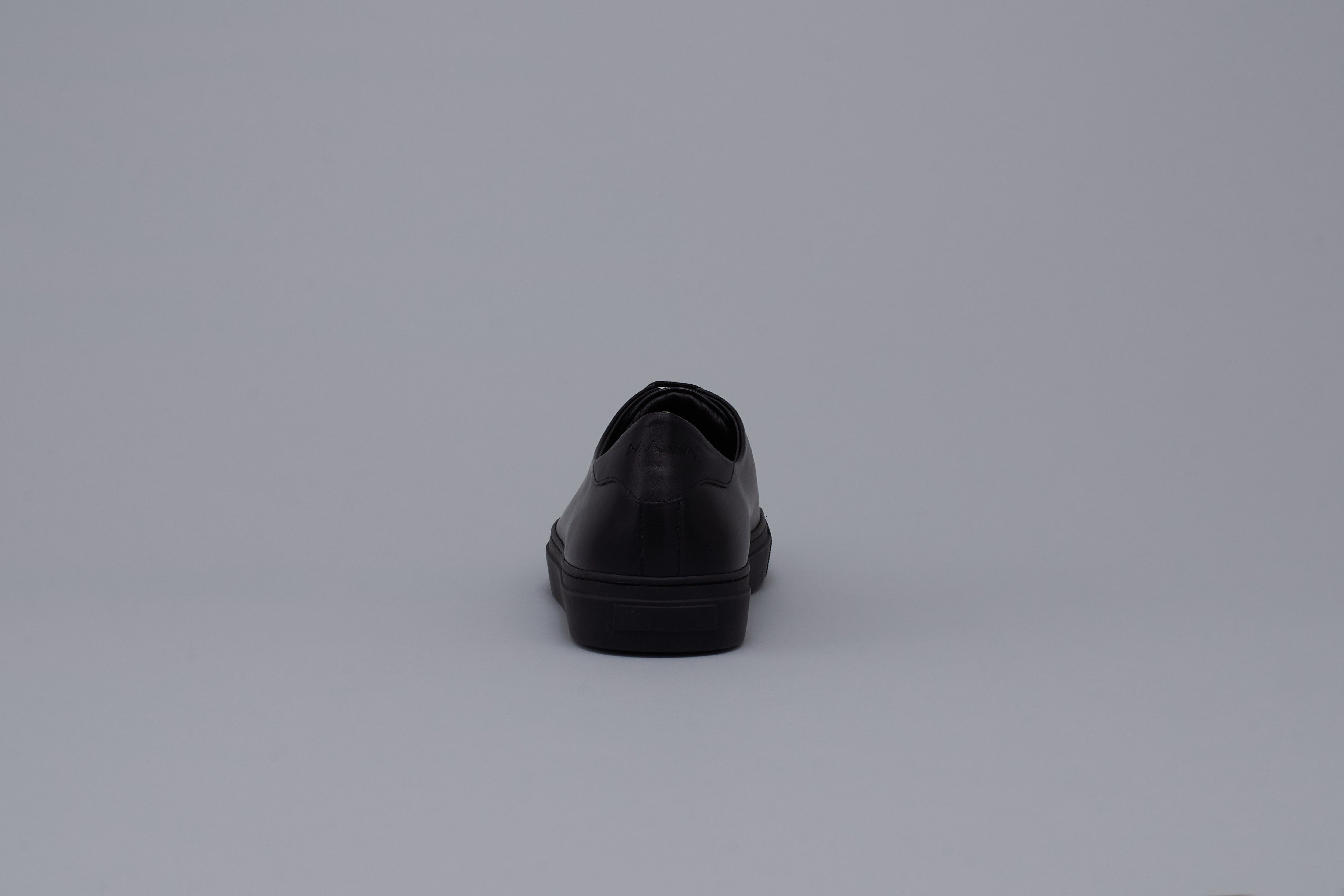 Leather sneakers Men BR5001 Allblack