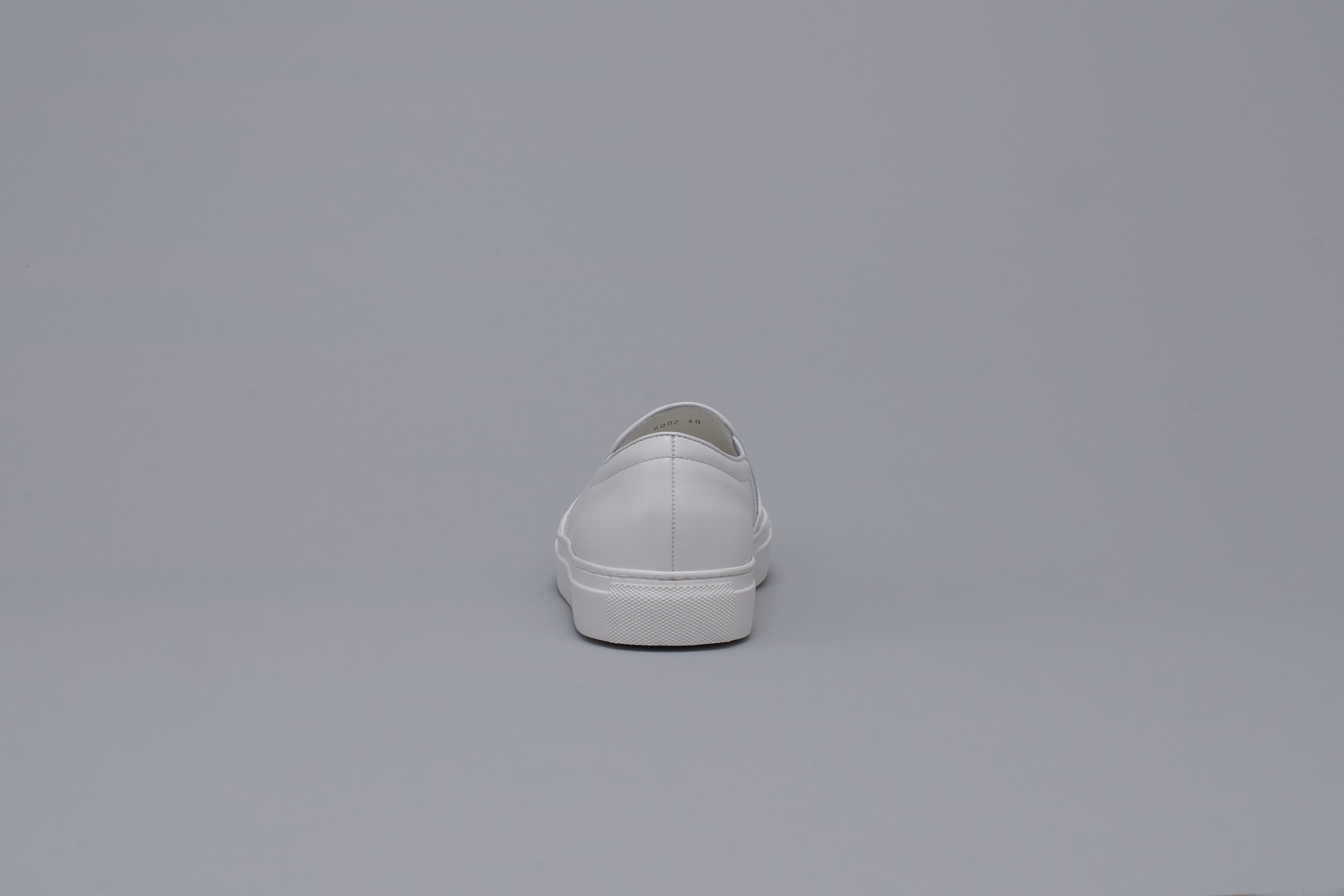 Leather slipp on Women BR6002 White