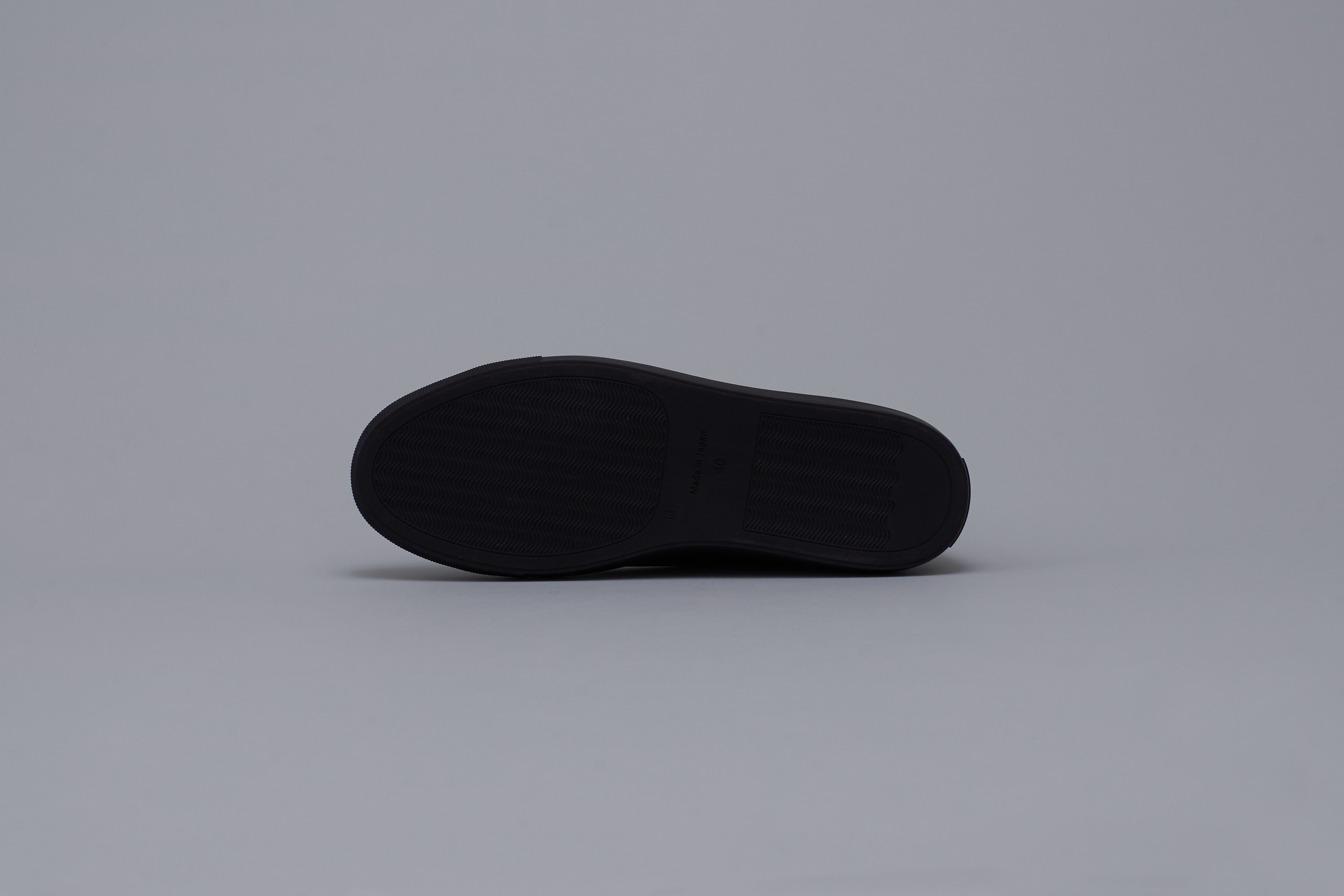 Leather sneakers Men BR5001 Allblack