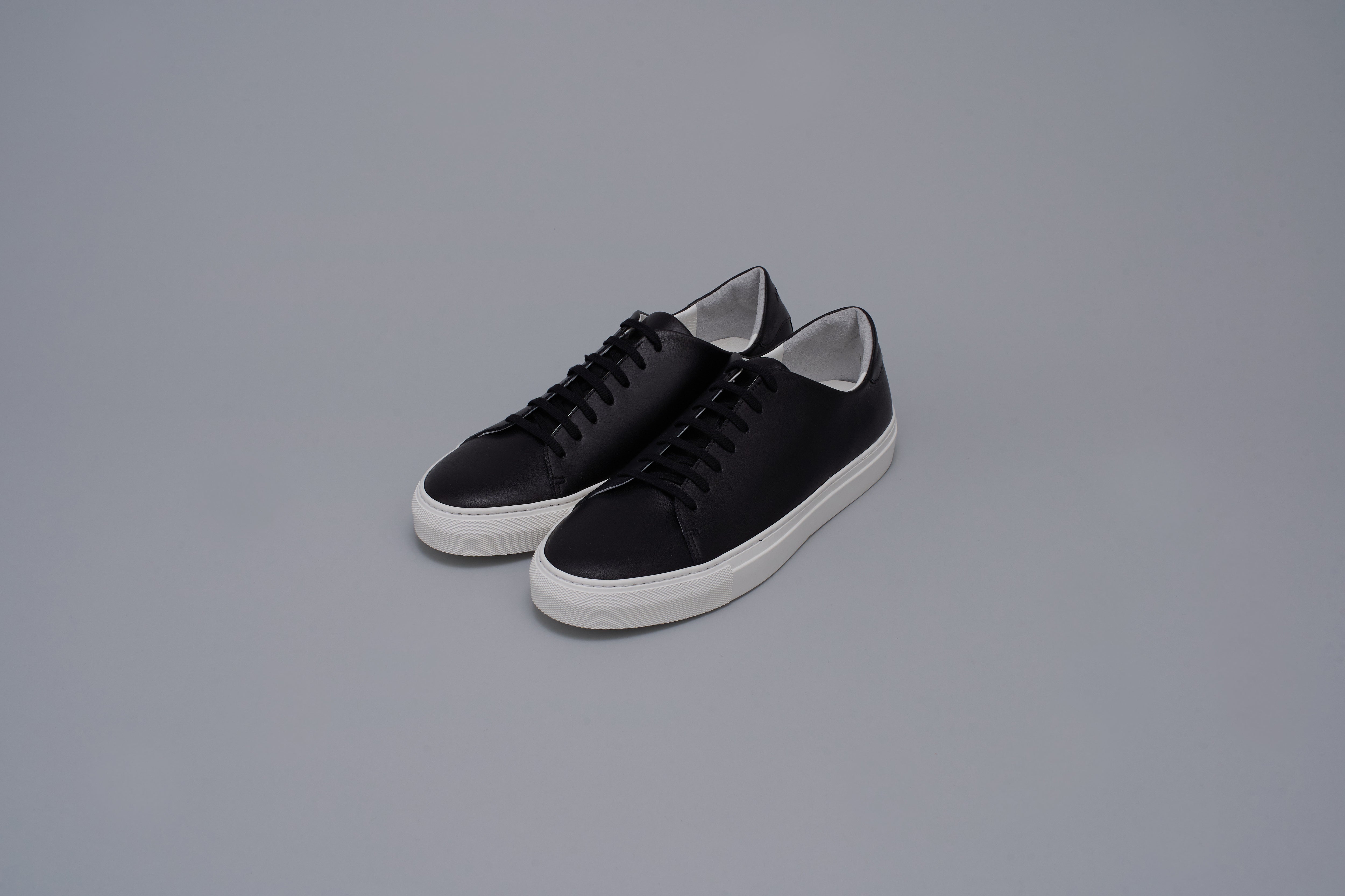 Leather sneaker Women BR5002 Black/White