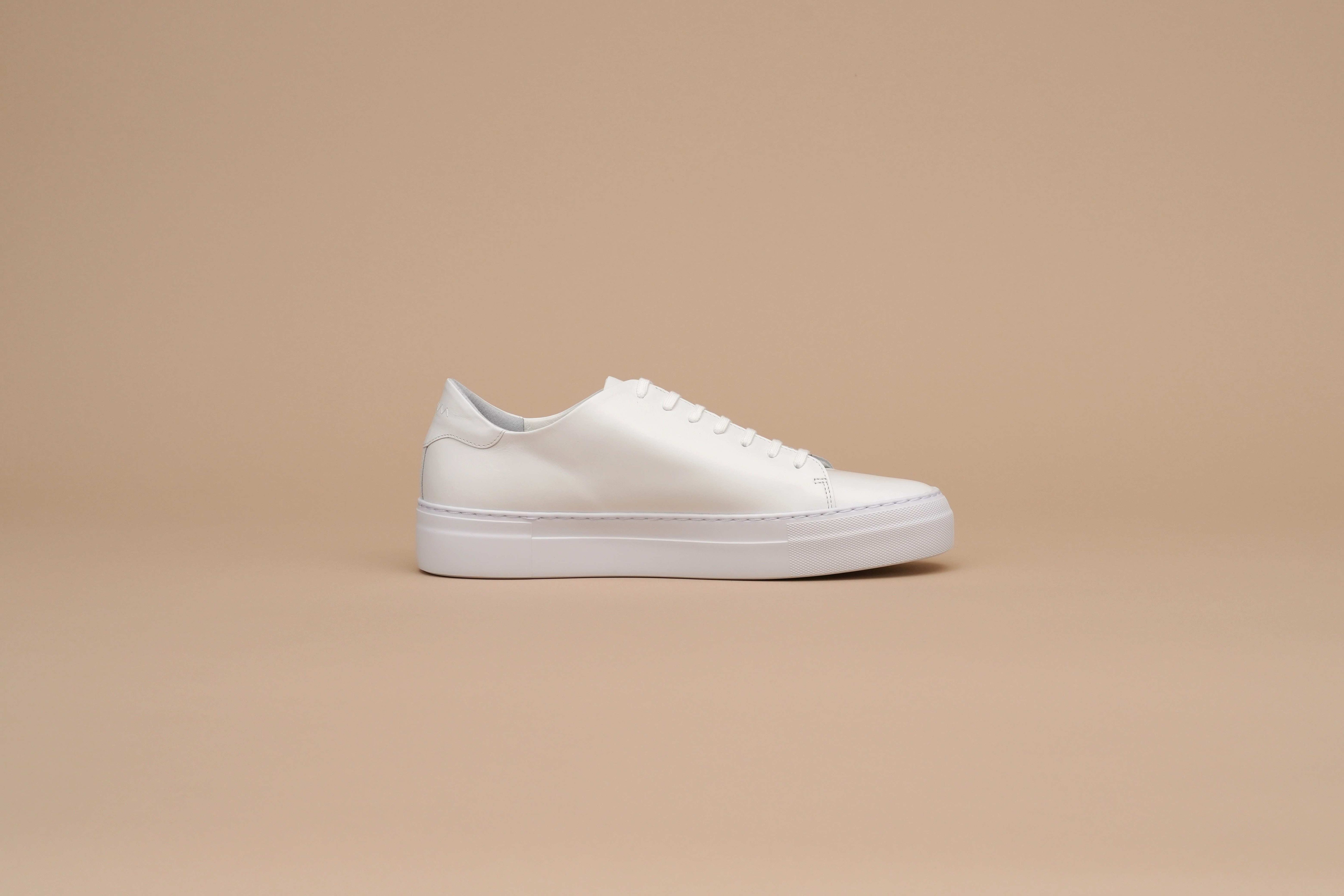 Leather sneakers Men BR7001EVA White